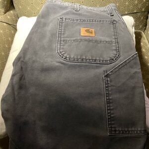 Carhartt Charcoal Utility Shorts.